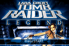Lara Croft Tomb Raider - Legend Title Screen